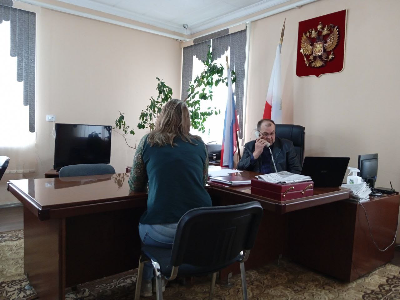Глава района Сергей Зязин держит на личном контроле обращения граждан